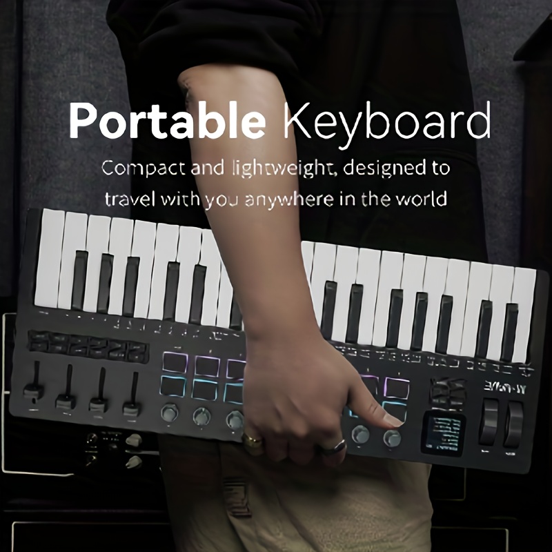 Midi Controller Pad - لوحة مفاتيح ميدي بلوتوث M-VAVE SMK37PRO