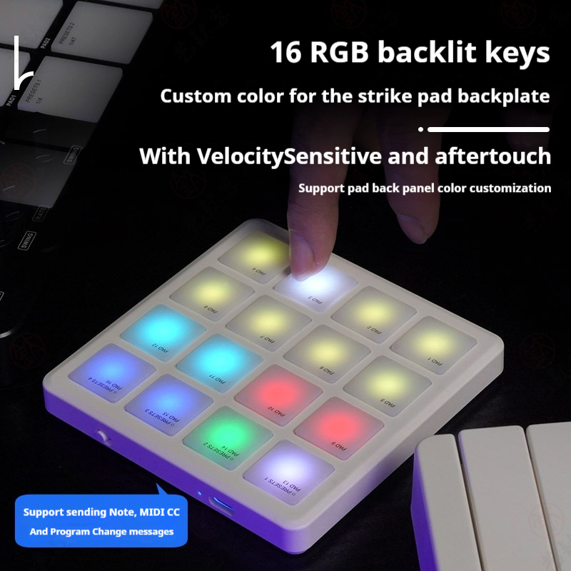 وحدة تحكم M-VAVE SMC-PAD POCKE - مراجعة Midi Controller Pad وسعره